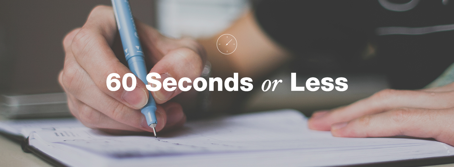 60 Seconds or Less: Heather MacLeod