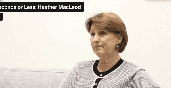 60 Seconds or Less: Heather MacLeod