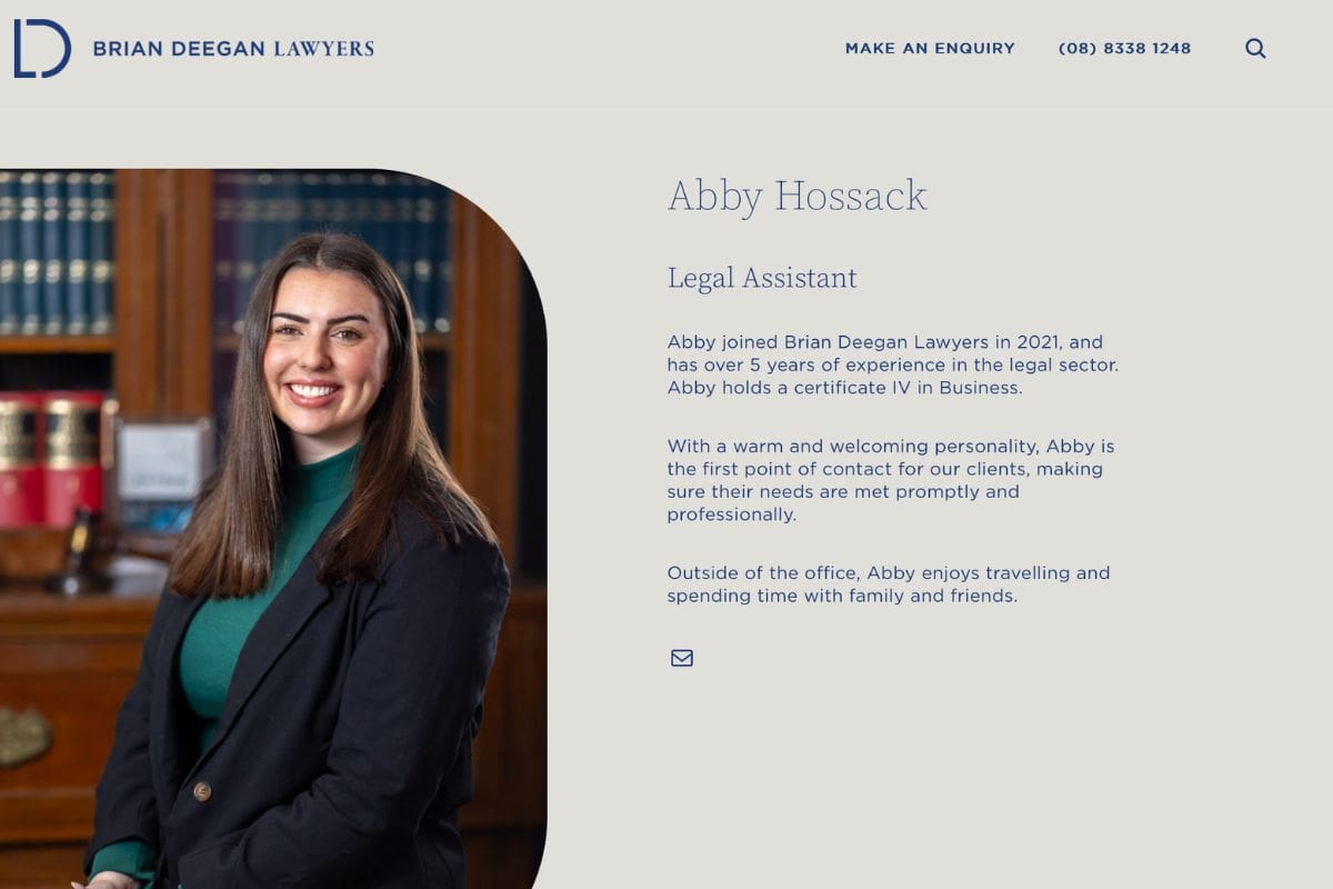 Deegan Lawyers team and Boylen collaboration for amazing web site design