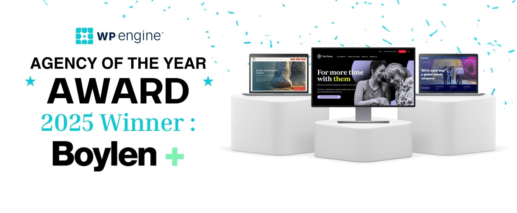 Boylen Wins WP Engine 2025 Agency Partner Award